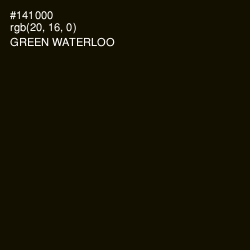 #141000 - Green Waterloo Color Image